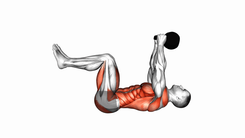 Kettlebell Pullover Dead Bug